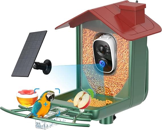 Qué comedero solar para pájaros con cámara te conviene de verdad · producto 1