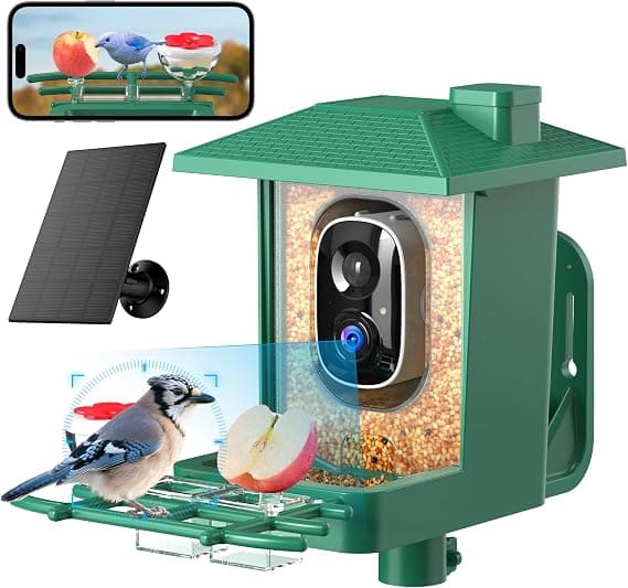Qué comedero solar para pájaros con cámara te conviene de verdad · producto 3