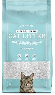 by Amazon Arena aglomerante ultrablanca para Gatos 10 L