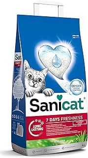 Sanicat - Arena para Gatos Classic con Aloe Vera | Controla el Olor Durante 7 días | Absorción rápida | Producto higiene de tu Mascota | 4L de Capacidad