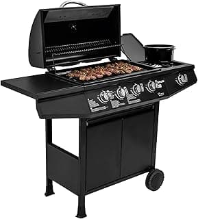 Amig Fireplus 4+1 de 9,3 kW Acero inoxidable Negro