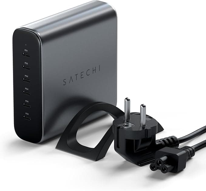 Satechi GaN 200 W, 6 puertos