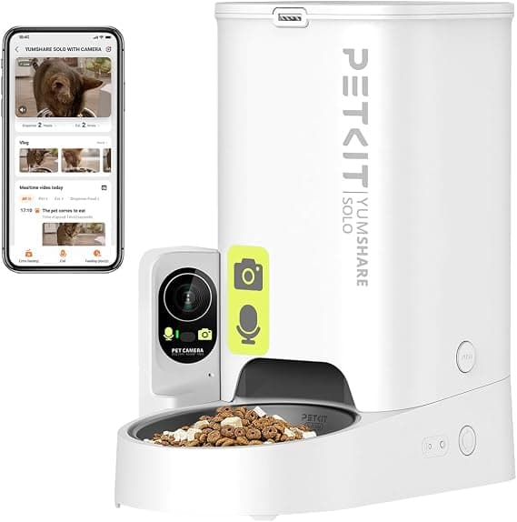 PETKIT YUMSHARE SOLO con cámara