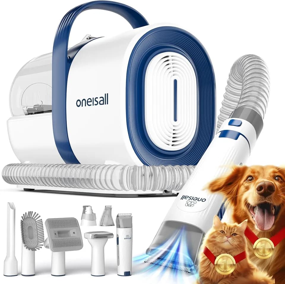 Imagen principal de Mejores kits de peluquería para mascotas con aspiración