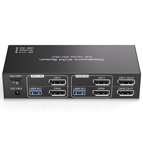 Qué KVM DisplayPort para dos monitores te conviene de verdad · producto 2
