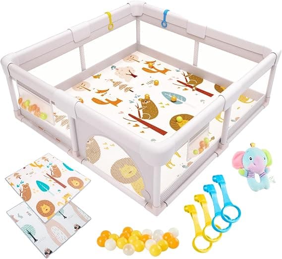 AKERAQ Parque Infantil Bebé 150x150 cm