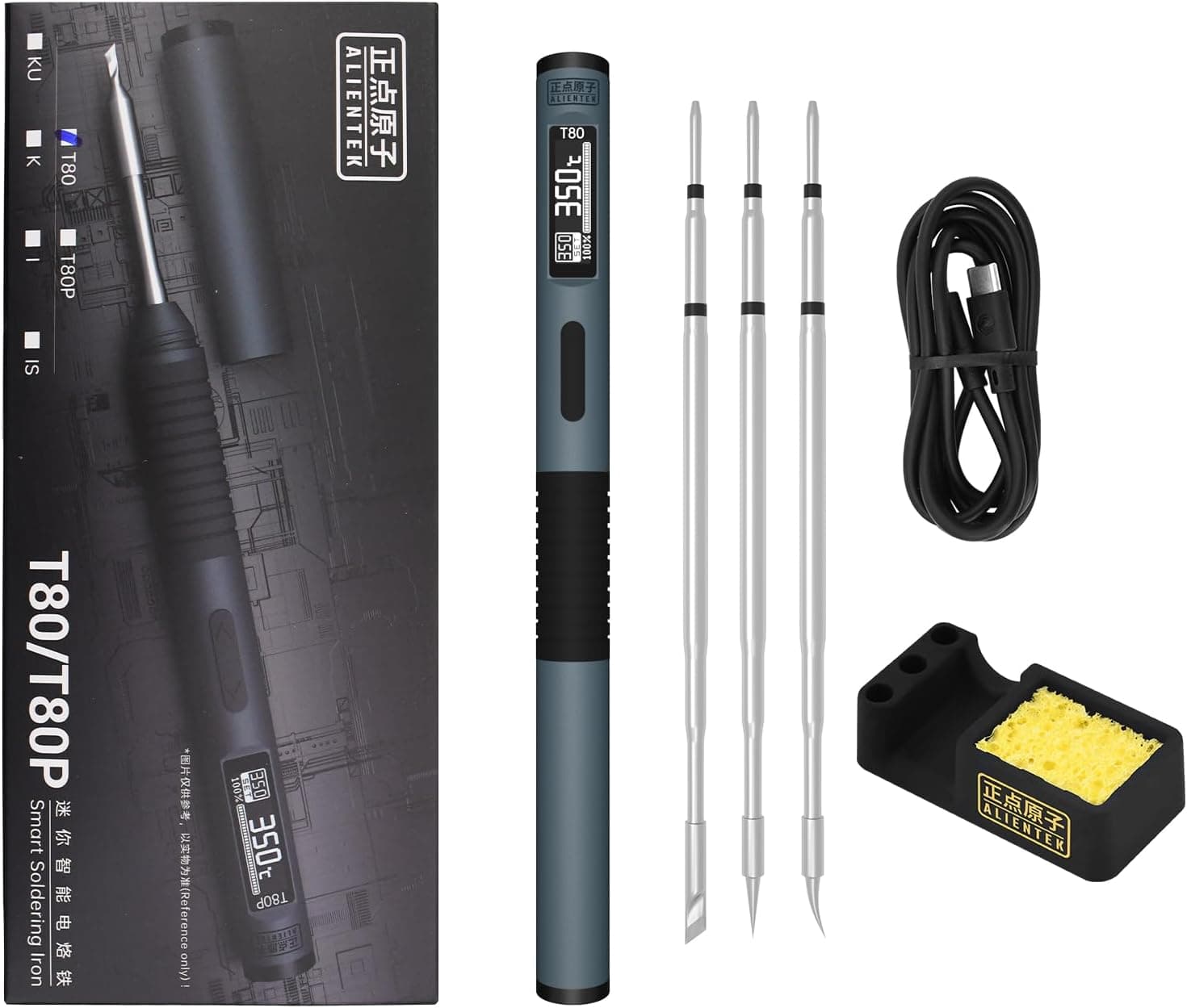 ALIENTEK T80 (C2C + 3 puntas)