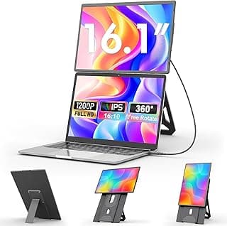 domyfan Monitor Portable 16,1"