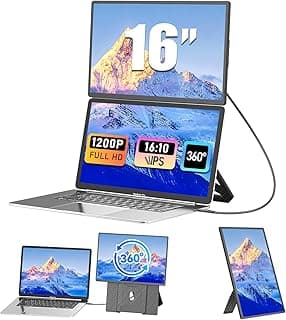 Monitor portátil dual 16" IPS 1200P