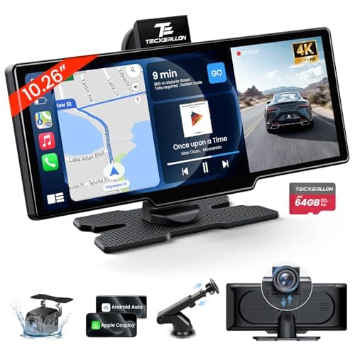 Qué pantalla CarPlay con dashcam 4K te conviene de verdad · producto 1