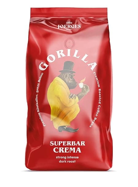 Joerges Gorilla Super Bar Crema Kaffeebohnen, 1 kg