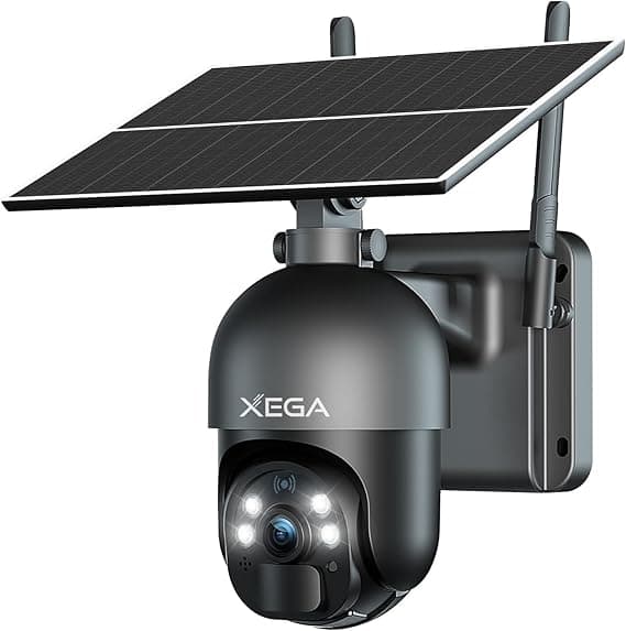 Xega 4G LTE Solar PTZ 2K