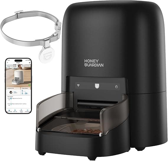 HoneyGuaridan RFID Smart Futterautomat, 4,6 L