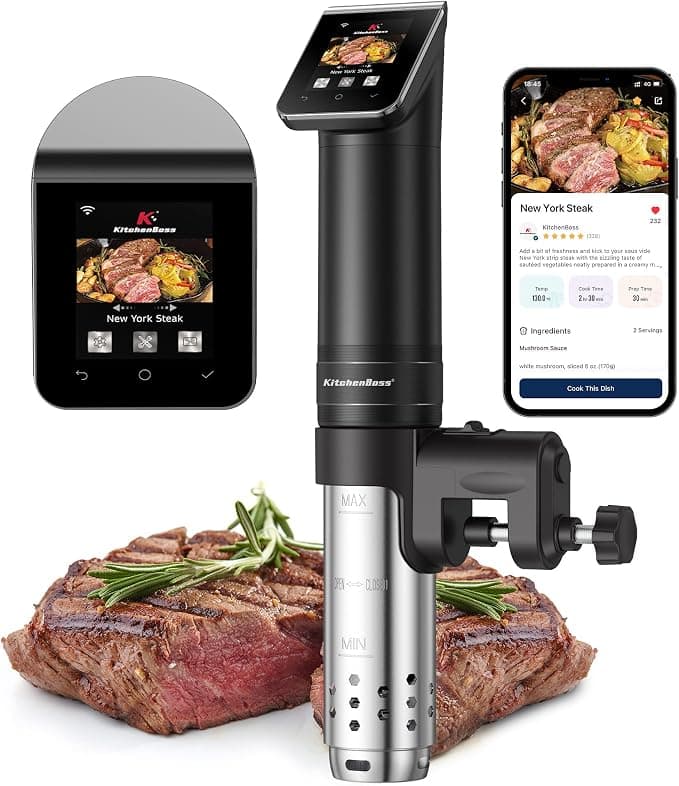 KitchenBoss G330 Wifi Sous Vide Garer