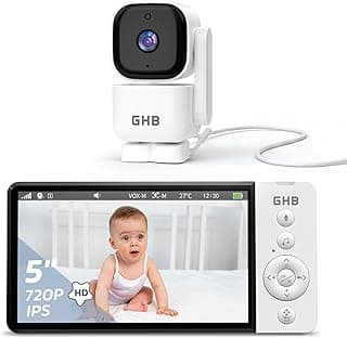GHB Babyphone caméra 5 pouces