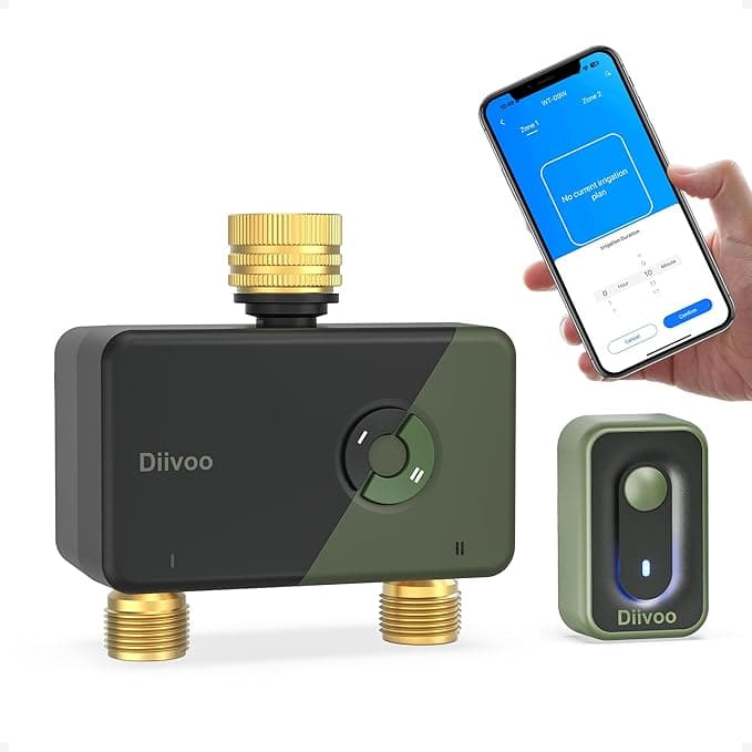 Diivoo programmateur WiFi 2 zones