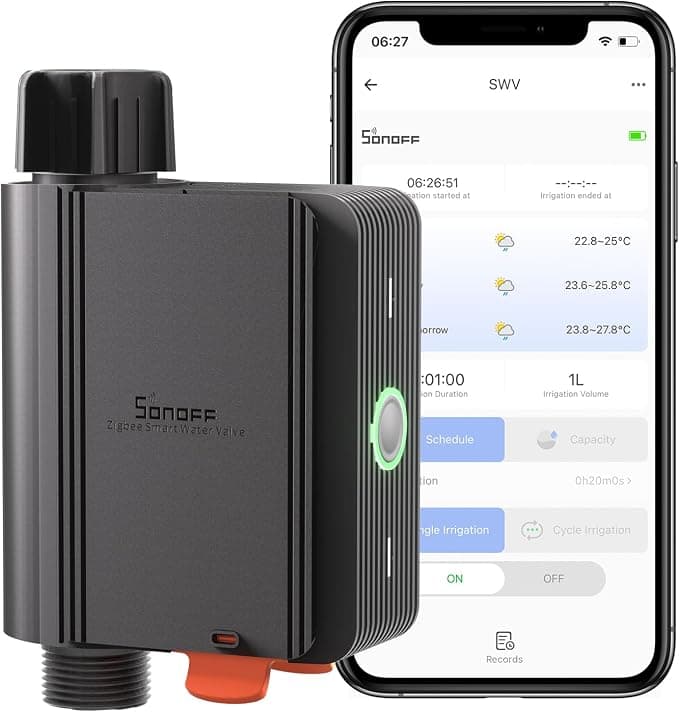 SONOFF programmateur d’arrosage Zigbee