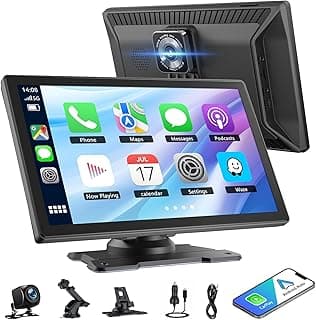 Écran CarPlay 9 pouces avec dashcam 4K