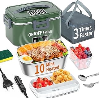SOOOEC Boîte à déjeuner électrique 1,8 L