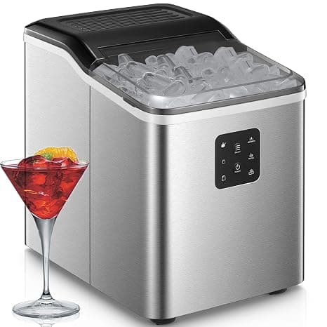 NORTHCLAN Machine à glaçons inox 14 kg