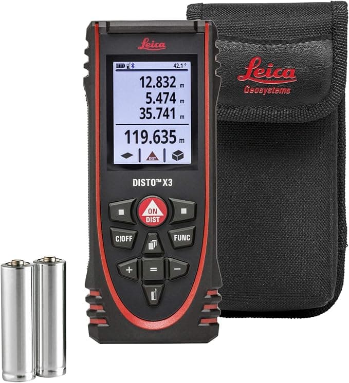 Leica DISTO X3 télémètre laser Bluetooth