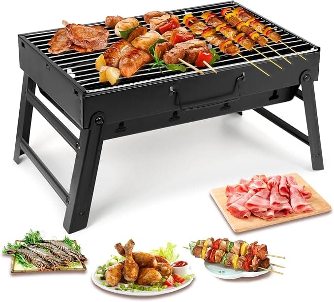 Uten barbecue a carbonella portatile