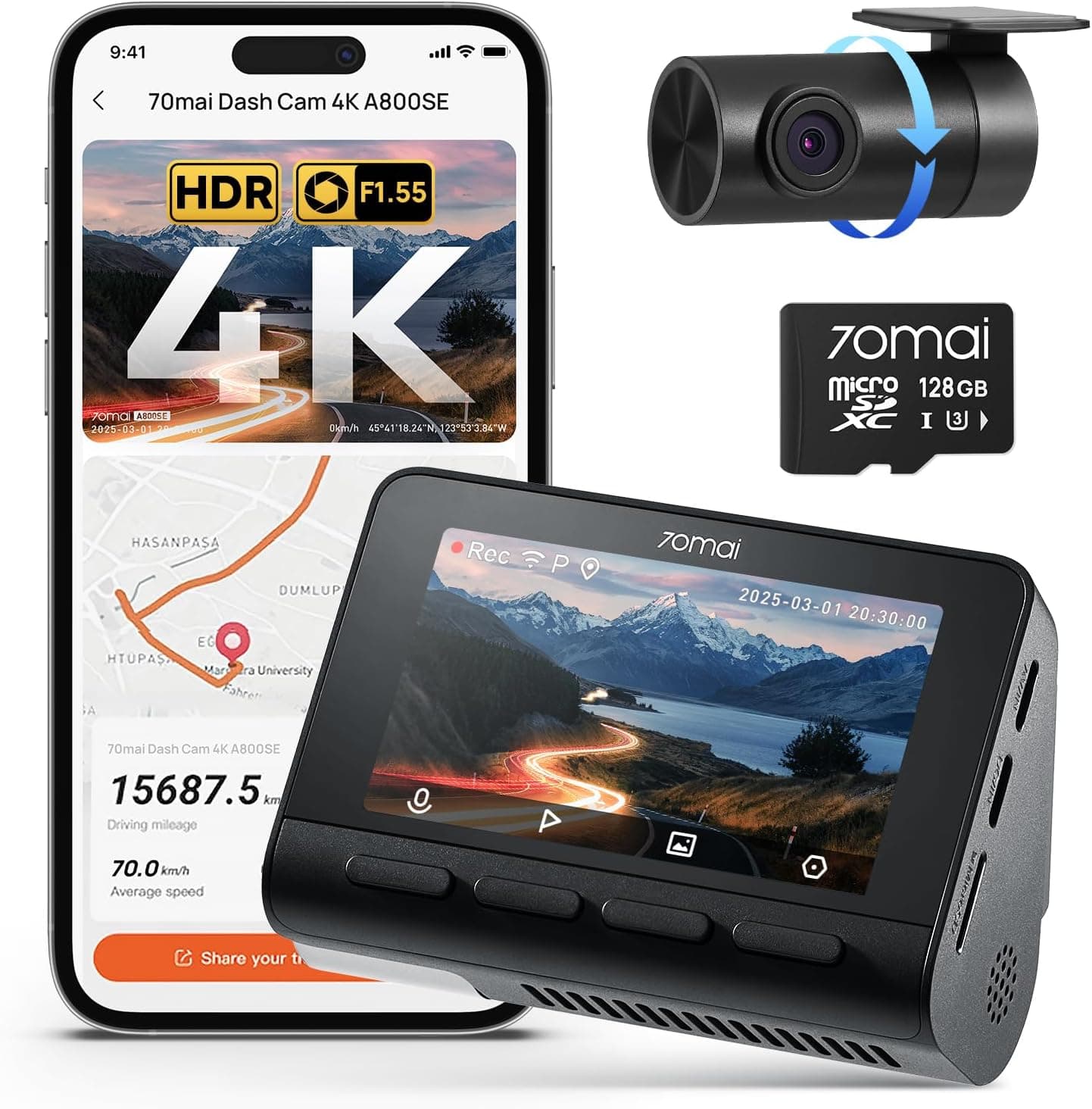 70mai A800SE 4K