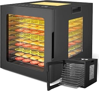 RELAX4LIFE Essiccatore Alimentare 850W