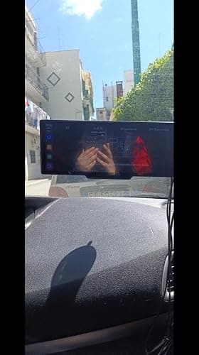 GEREE 10,2" CarPlay con dashcam 4K