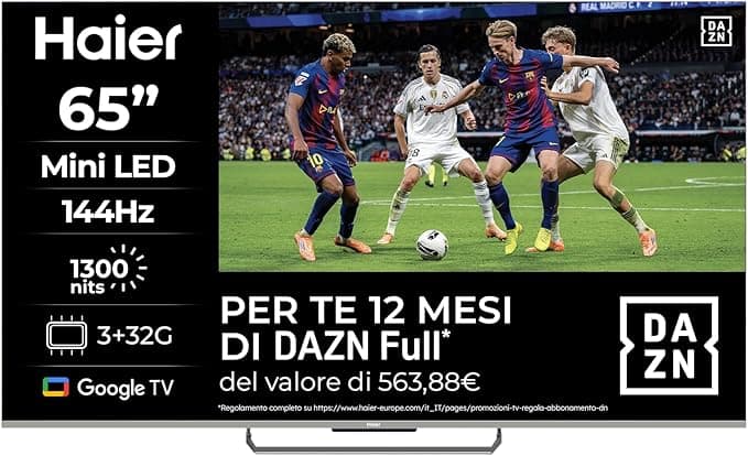 Haier Smart TV 65 Mini LED