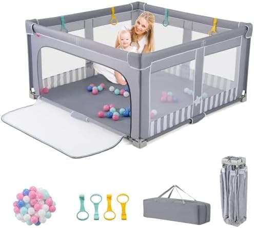 COSTWAY Babybox 150 × 150 cm