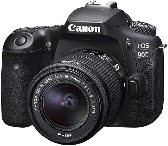 Canon EOS 90D met EF-S 18-55mm