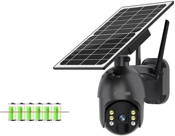 CVFRDD 2K 4G Solar Security Camera