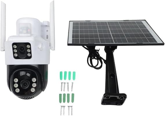 QOXEZY Dual Lens 4G-zonnecamera
