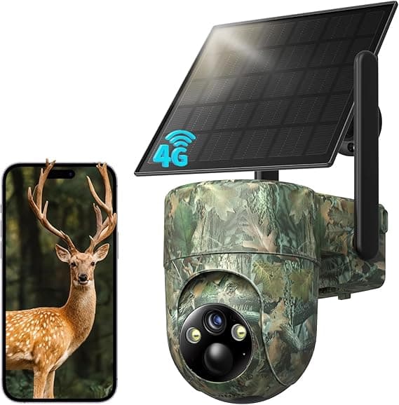 SEHMUA 4G LTE-zonnecamera