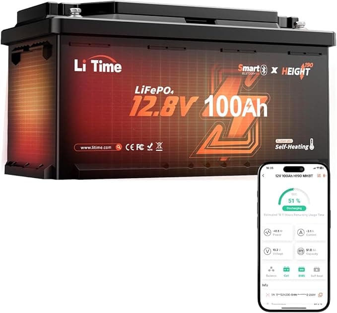 Qué batería LiFePO4 12 V 100 Ah con Bluetooth te conviene de verdad · producto 3