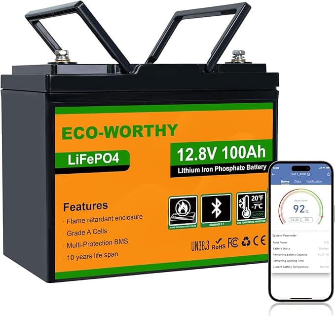 Qué batería LiFePO4 12 V 100 Ah con Bluetooth te conviene de verdad · producto 4
