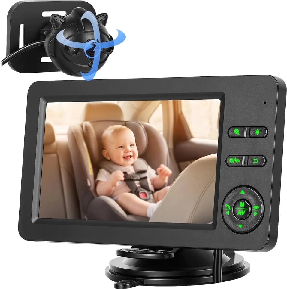 Monitor para coche Bluetooth de 4,3 pulgadas 720P