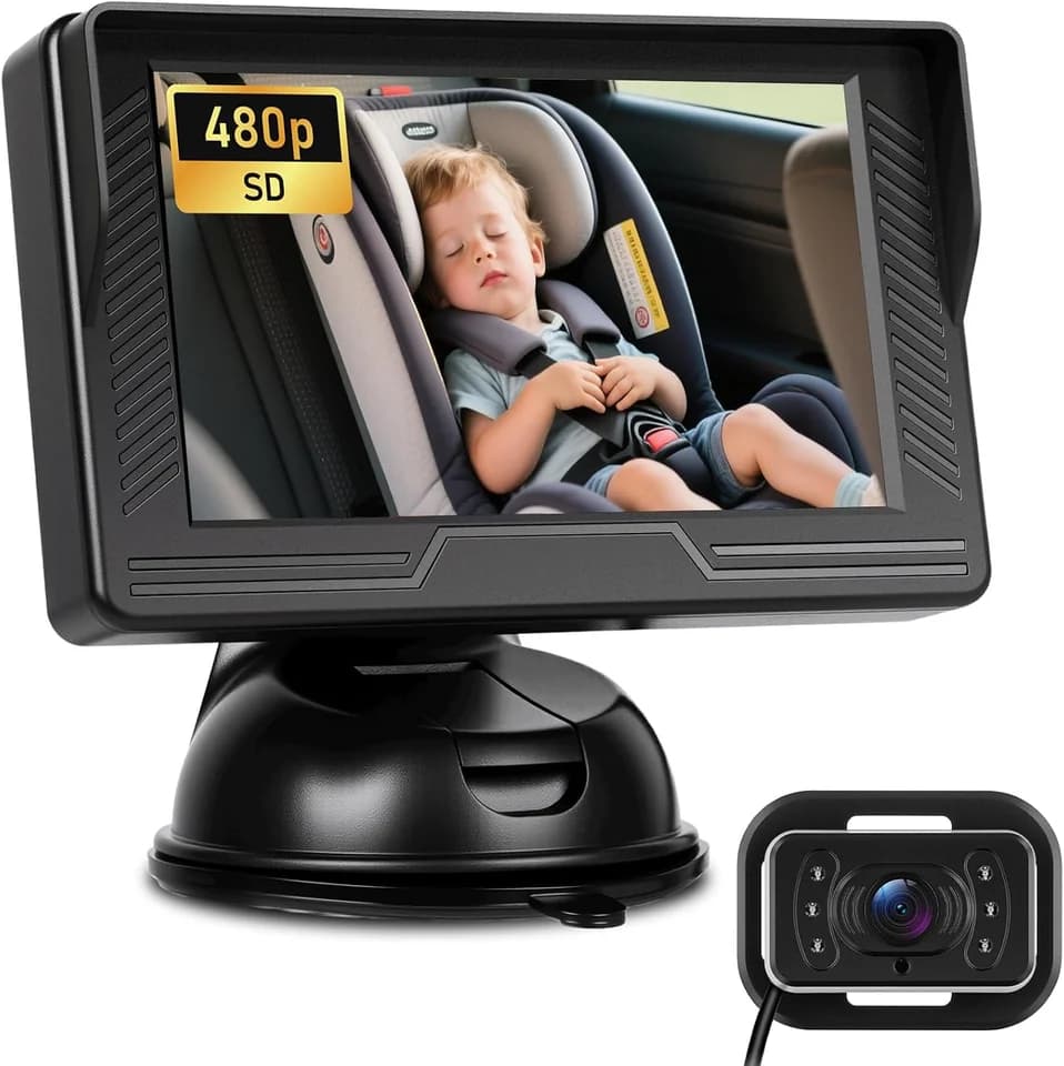 NHOPEEW 480P monitor de 4,3 pulgadas