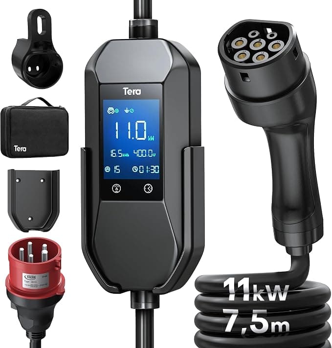 Qué cargador portátil Type 2–CEE trifásico de 11 kW te conviene de verdad · producto 3