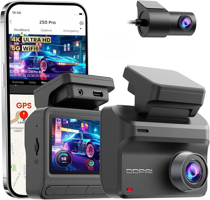 DDPAI Z50 Pro 4K + 1080P