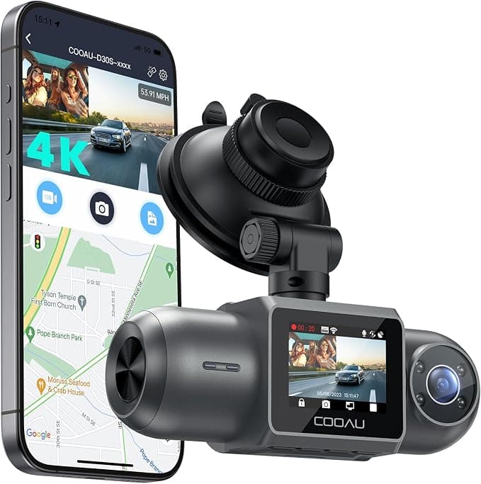 COOAU D30S 4K Dual
