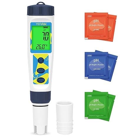 YINMIK Medidor de pH y sal para piscina