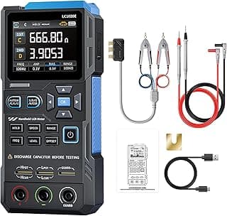 DEWIN Medidor Digital LCR ESR