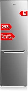 Nilson NC185600ENFX Frigorífico Combi 293 Litros, No Frost, Multi AirFlow