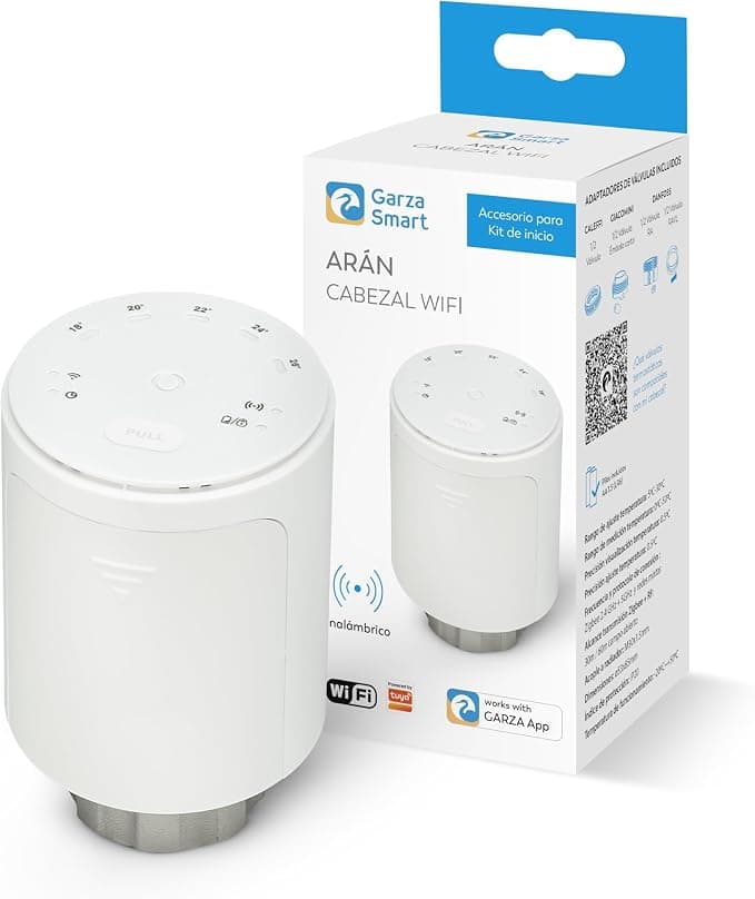 Garza Cabezal Termostático Zigbee