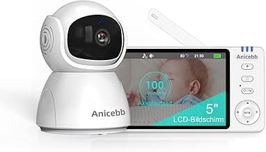 Babyphone 720P mit 5-Zoll-Monitor