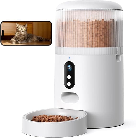 Faroro WiFi-Futterautomat 3MP, 4 L