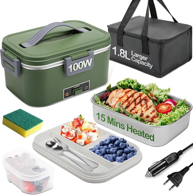 BYbrutek Elektrische Lunchbox 1,8 l 100 W