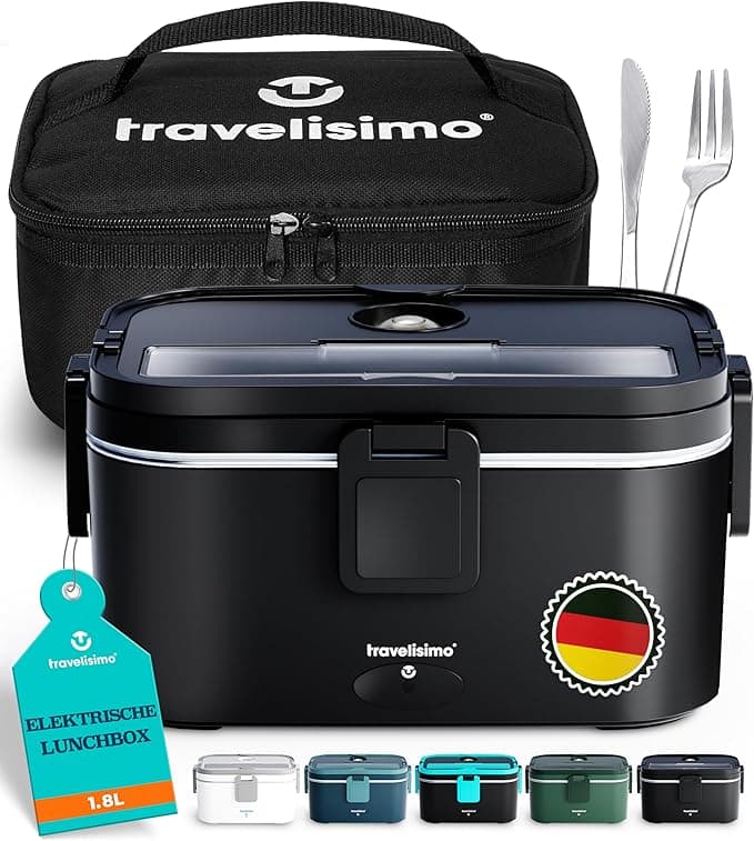 TRAVELISIMO Napoli XXL Elektrische Lunchbox 1,8 l 100 W